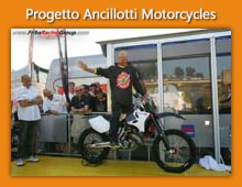 Progetto moto 125GA per Ancillotti Motorcycles di Friba Racing Group presentati al Salone Motociclo a Milano 2010